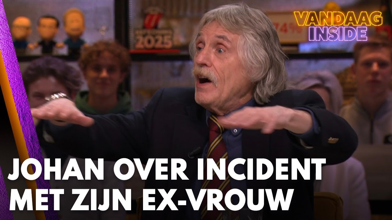 Johan Derksen vertelt over incident met ex-vrouw: 'Al dat geld fladderde over de markt!'
