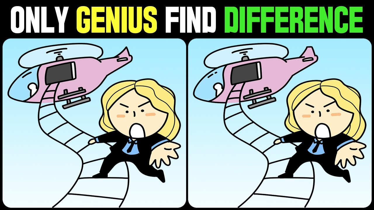 Spot The Difference : Can You Find Them All? [ Find The Difference #347 ]