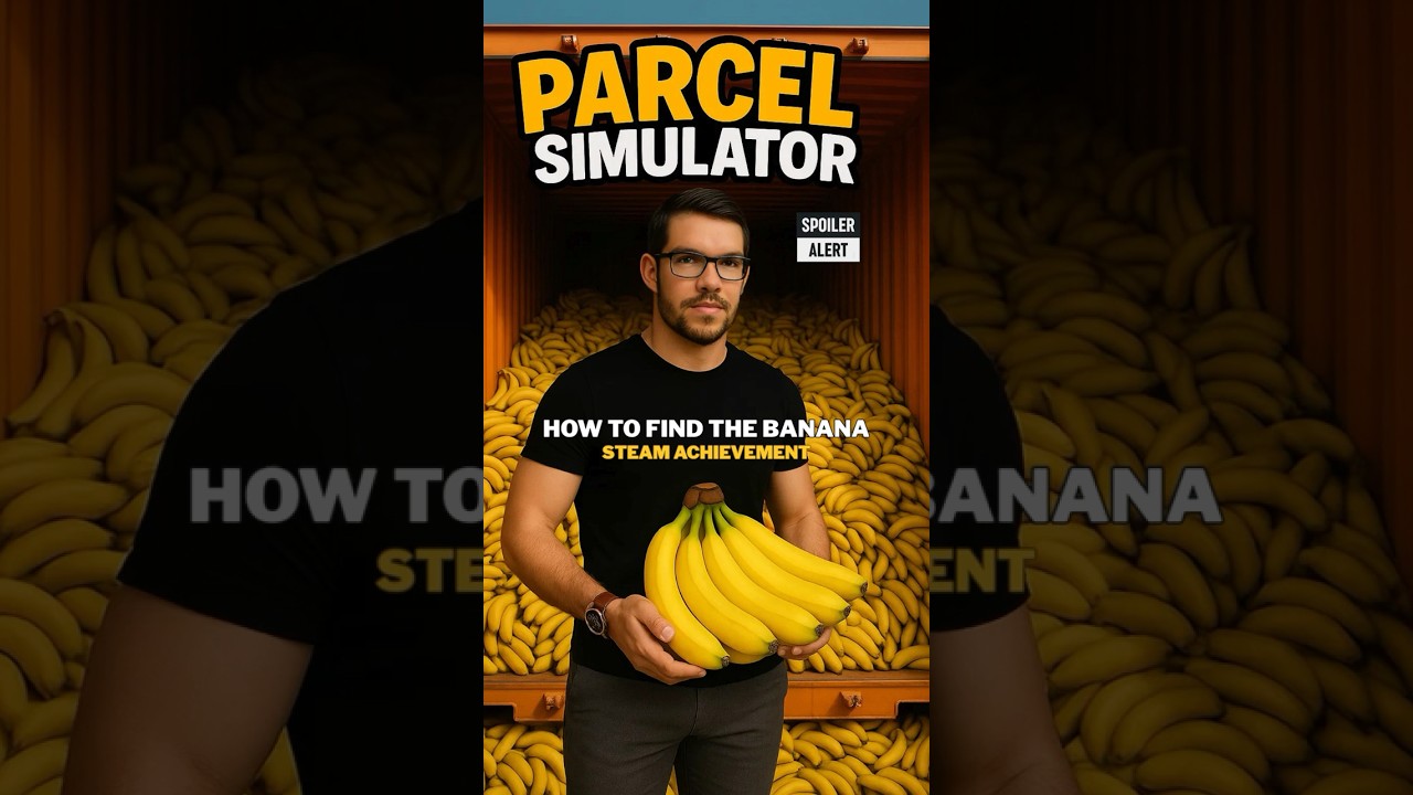 Achievement Steam - Find Bananas - Parcel Simulator