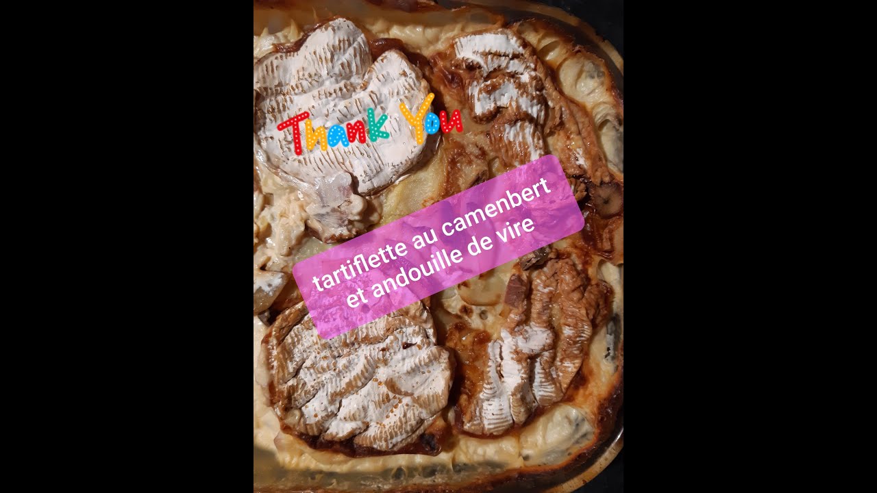 Tartiflette Normande au camembert et à l'andouille de vire
