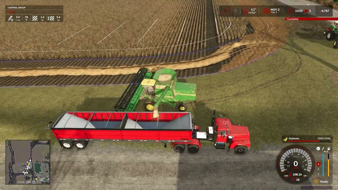[feeding cows][soybeans]Grandpa's farm ep 13