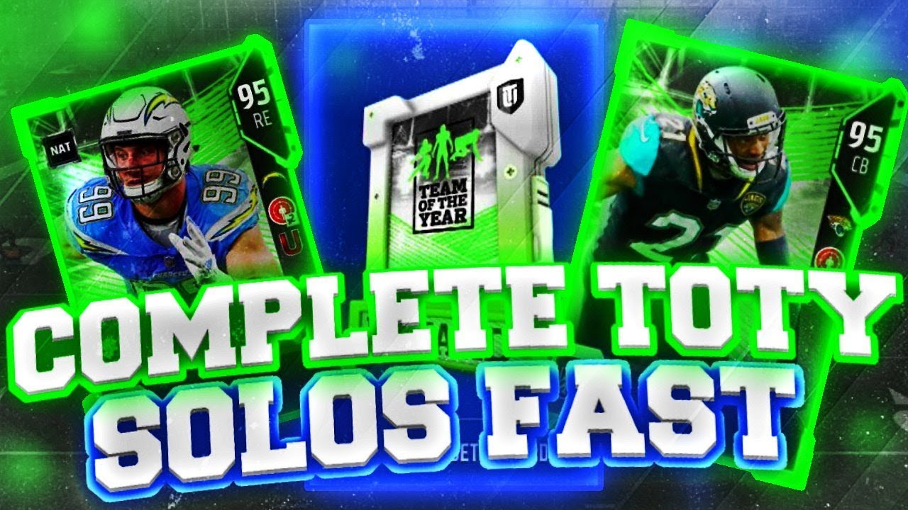 EASY TIP TO COMPLETE TOTY SOLO CHALLENGES FAST!! | HOW TO COMPLETE TEAM OF THE YEAR SOLOS MADDEN 18!