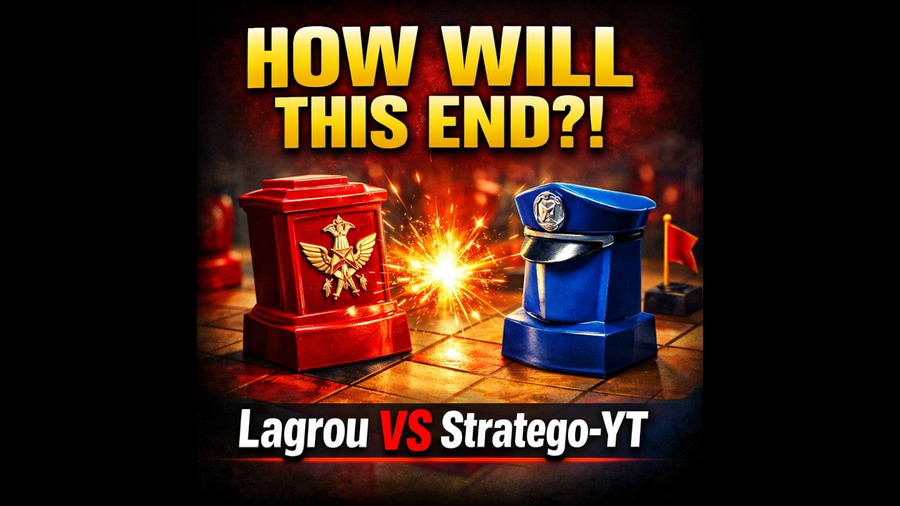 Lagrou VS Stratego-YT – Wonder How This Will End? | Stratego Online Intense Battle #strategoonline