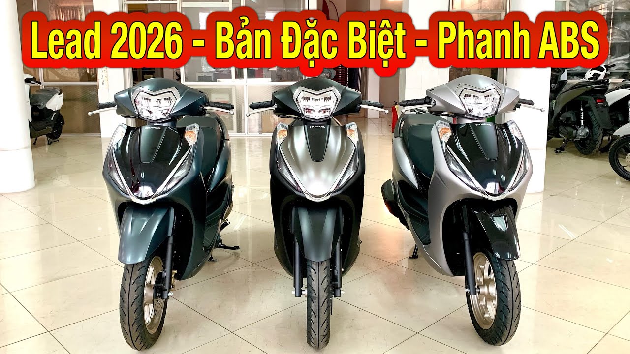 Honda Lead 2026 phiên bản đặc biệt - Phanh ABS | Giá xe + Khuyến mãi + Trả góp #lead2026 #minhnamle