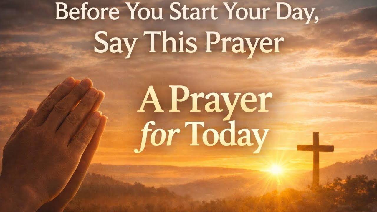 Good Morning Prayer to Start Your Day With God | Peace, Guidance & Strength @GraceForPurpose