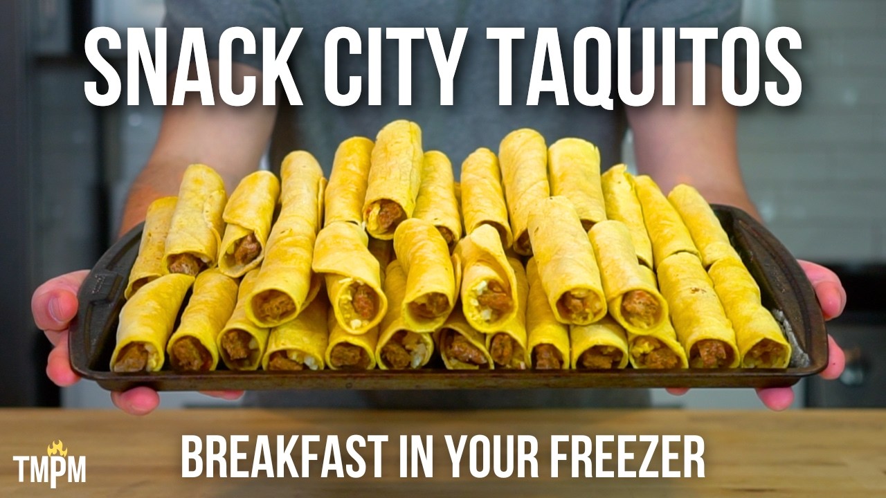 I Made 40 Breakfast Taquitos to Keep in My Freezer