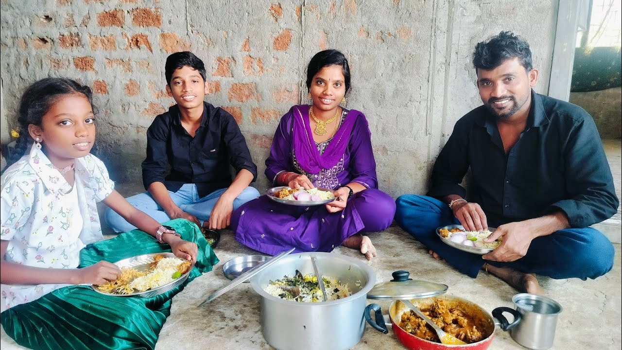 పండగ సందర్భంగా బాస్మతి బియ్యంతో బిర్యానీ 😋👌@Jayayashvlogs 👈