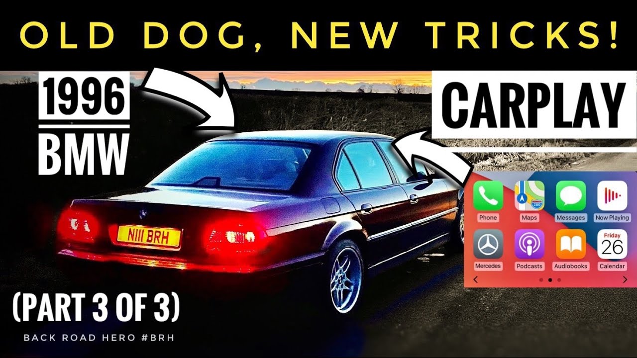 #8 Wireless Apple CarPlay & Android Auto upgrade for a 90s BMW