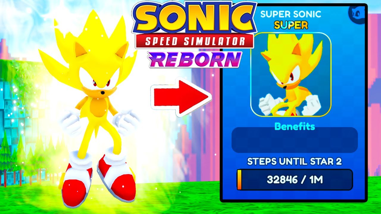 How To Unlock SUPER SONIC FAST! (Sonic Speed Simulator)