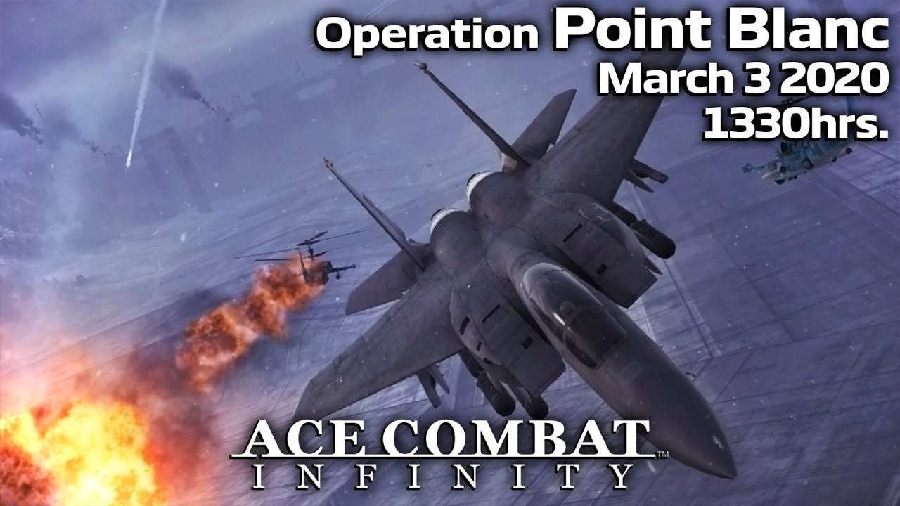Operation Point Blanc (Mission 6) - Ace Combat Infinity In Real Time