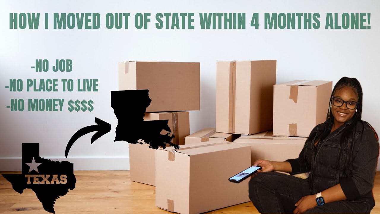 TOP 10 TIPS FOR MOVING OUT OF STATE ALONE | MY EXPERIENCE + TIPS