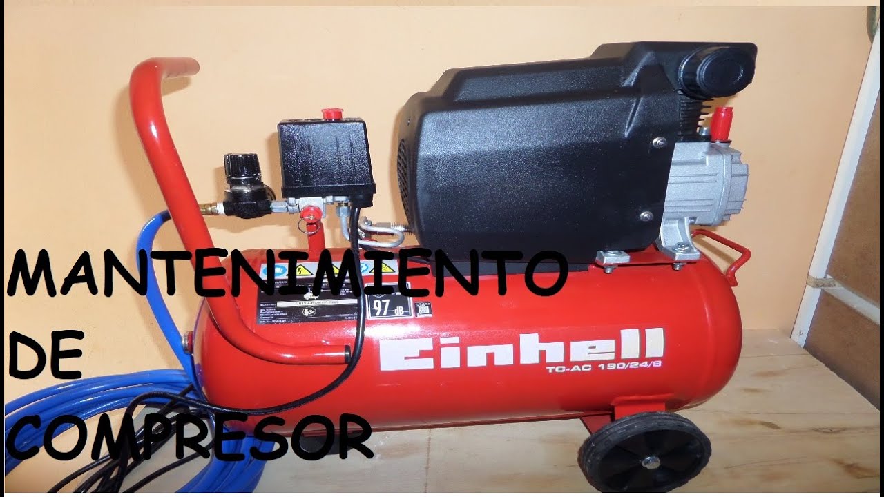 MANTENIMIENTO de COMPRESOR EINHELL FACIL