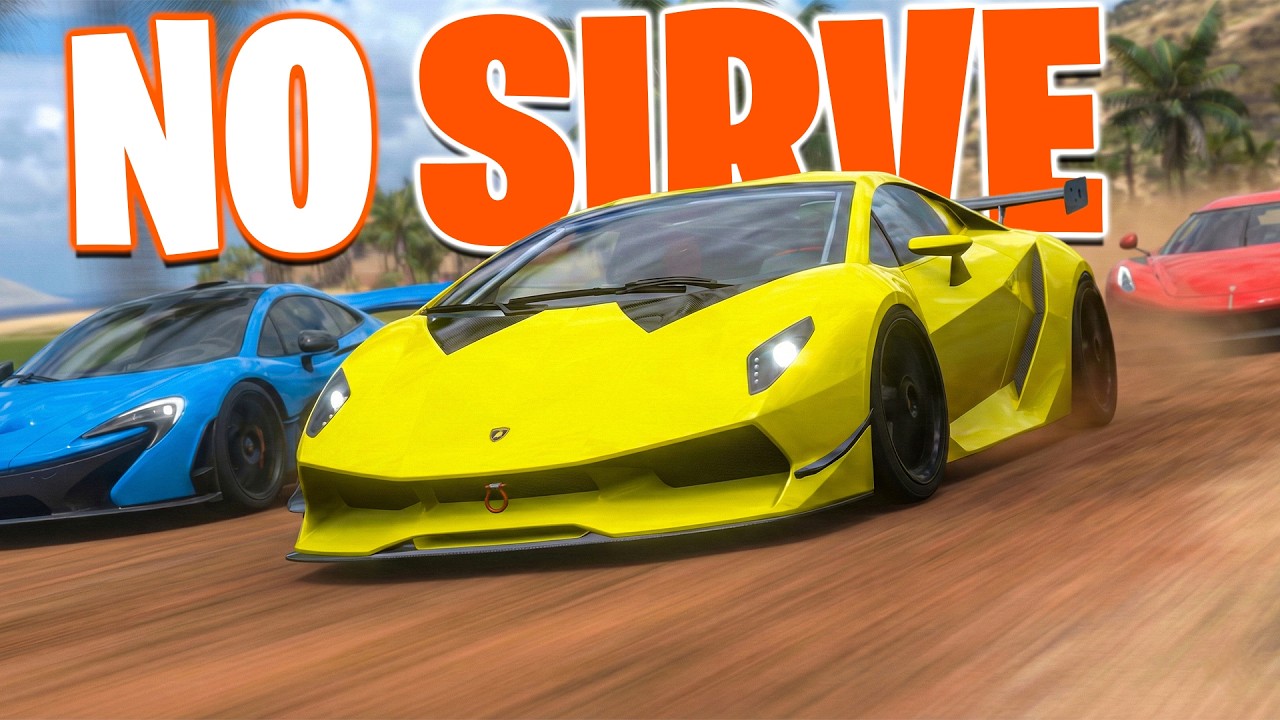 ¡ES UN DESASTRE! - LAMBORGHINI SESTO ELEMENTO en Forza Horizon 5