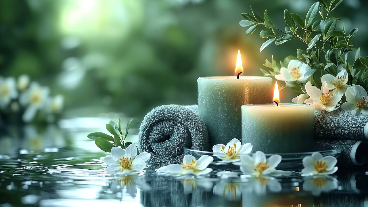 Peaceful Water Sounds Sleep Music ☘️ Achieve Restful & Profound Sleep