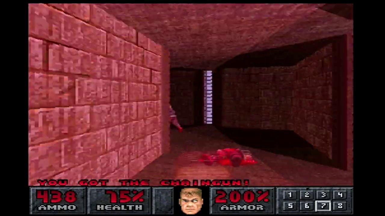 Final Doom (PS1) MAP 9: Nesus (100% Kills/Items)