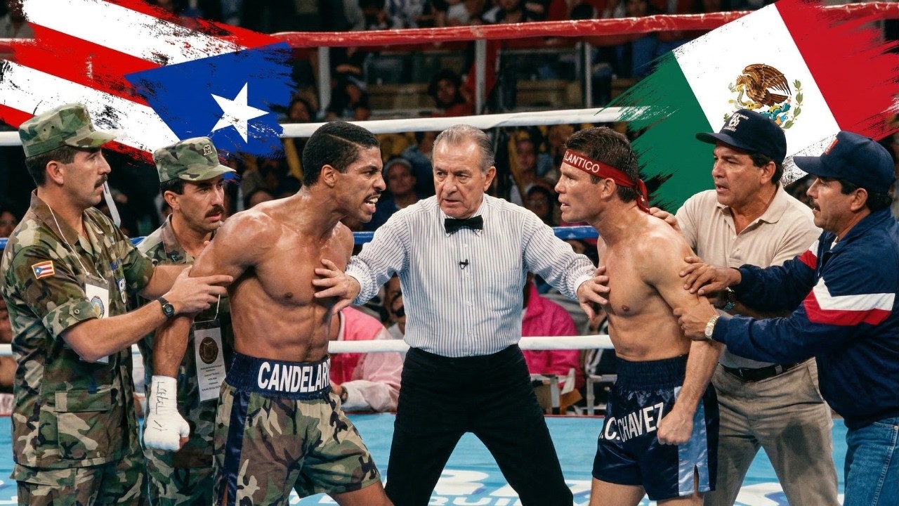 Puertorriqueño que Trajo un BATALLÓN para humillar a México | Chávez lo DESTRUYÓ solo