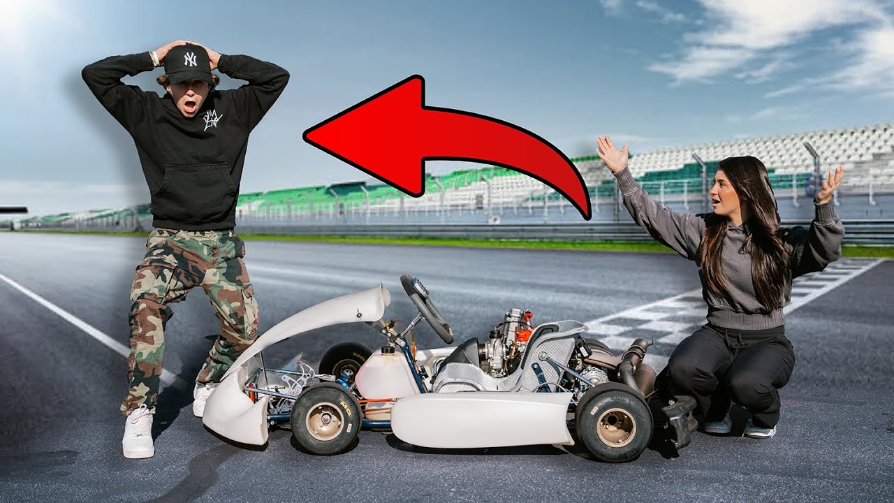 Hudson Went Backwards...Karting Gone Wrong