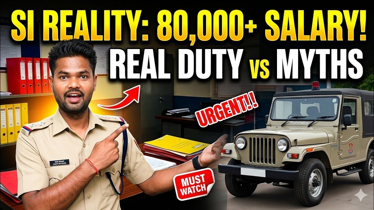 SSC CPO SI Job Profile 2026 🔥 Salary, Duty, Power & Reality