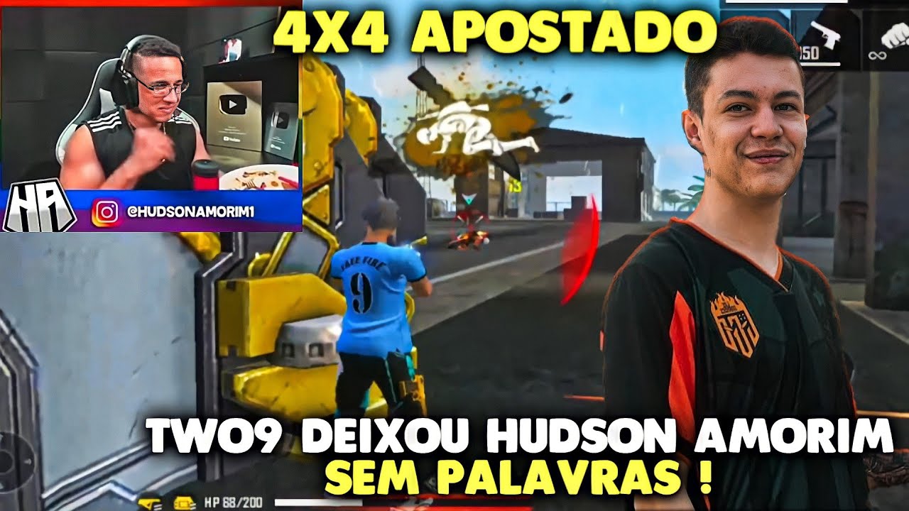 4x4 TWO9 FAZ JOGADA INSANA E DEIXOU HUDSON AMORIM SEM PALAVRAS ! MUITAS FARPAS !