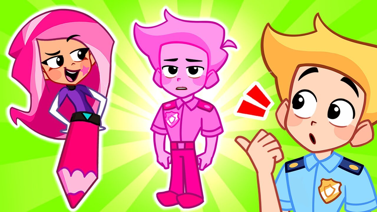 My Funny Drawing Pencils ✨ Solve the Mystery: Who Stole the Colors? | Fun Adventures for Kids