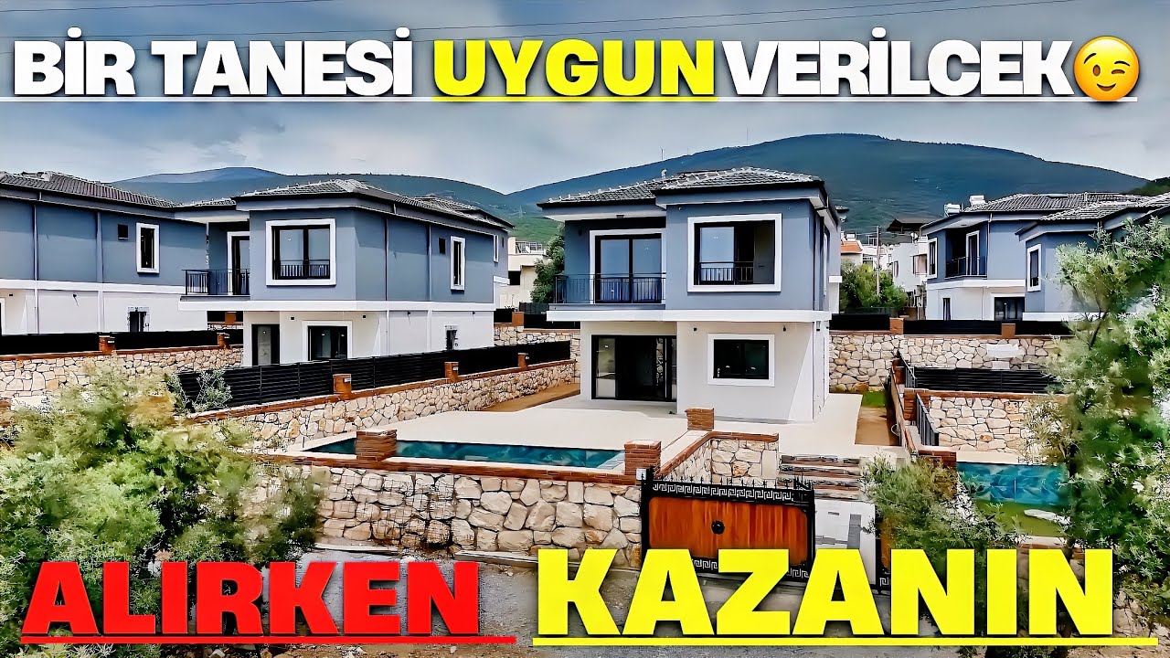 Didim Akbük’te bir tanesi uygun fiyata verilecektir ciddi pazarlık sıfır villa #didimdesatılıkvilla