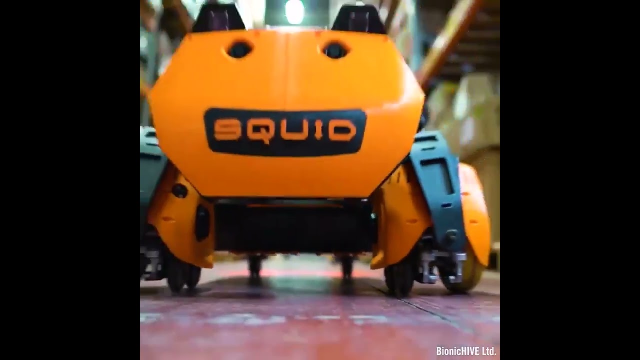 Tecnolog&iacute;a |  Robot inteligente de almac&eacute;n puede escalar cualquier altura, buscar/colocar paquetes.