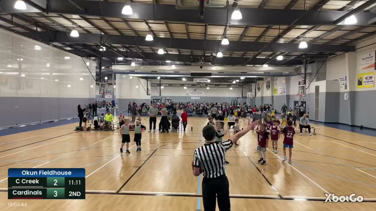 3rd Grade Cardinals Team 2 @ Okun Fieldhouse 2/20/26