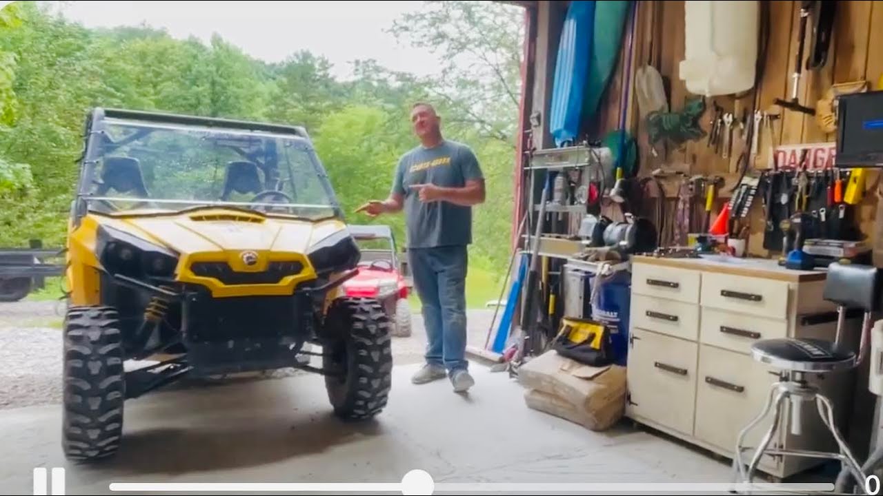Canam Commander Clutch Maintenance for 800 Side by Side Repair DIY