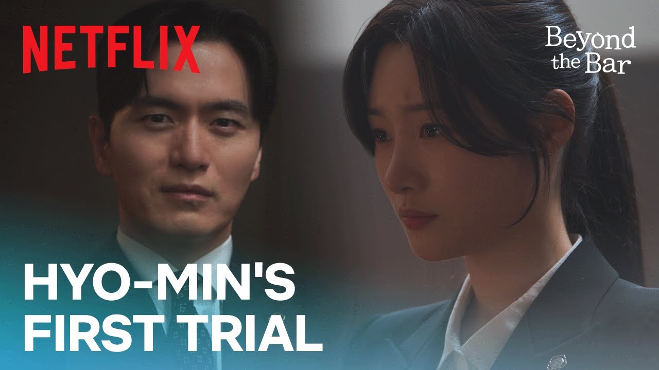 Hyo-min's courtroom debut is a hard-won success | Beyond the Bar | Netflix [ENG SUB]