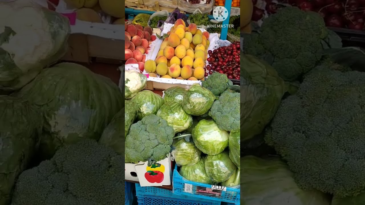 Овощной рынок. Астана, 