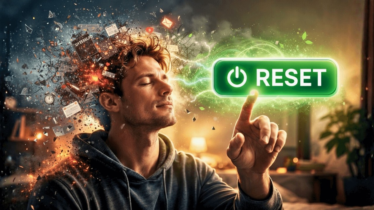 What if your brain isn't broken and it's just overloaded?  #Overwhelmed #Anxiety #Stress #calm