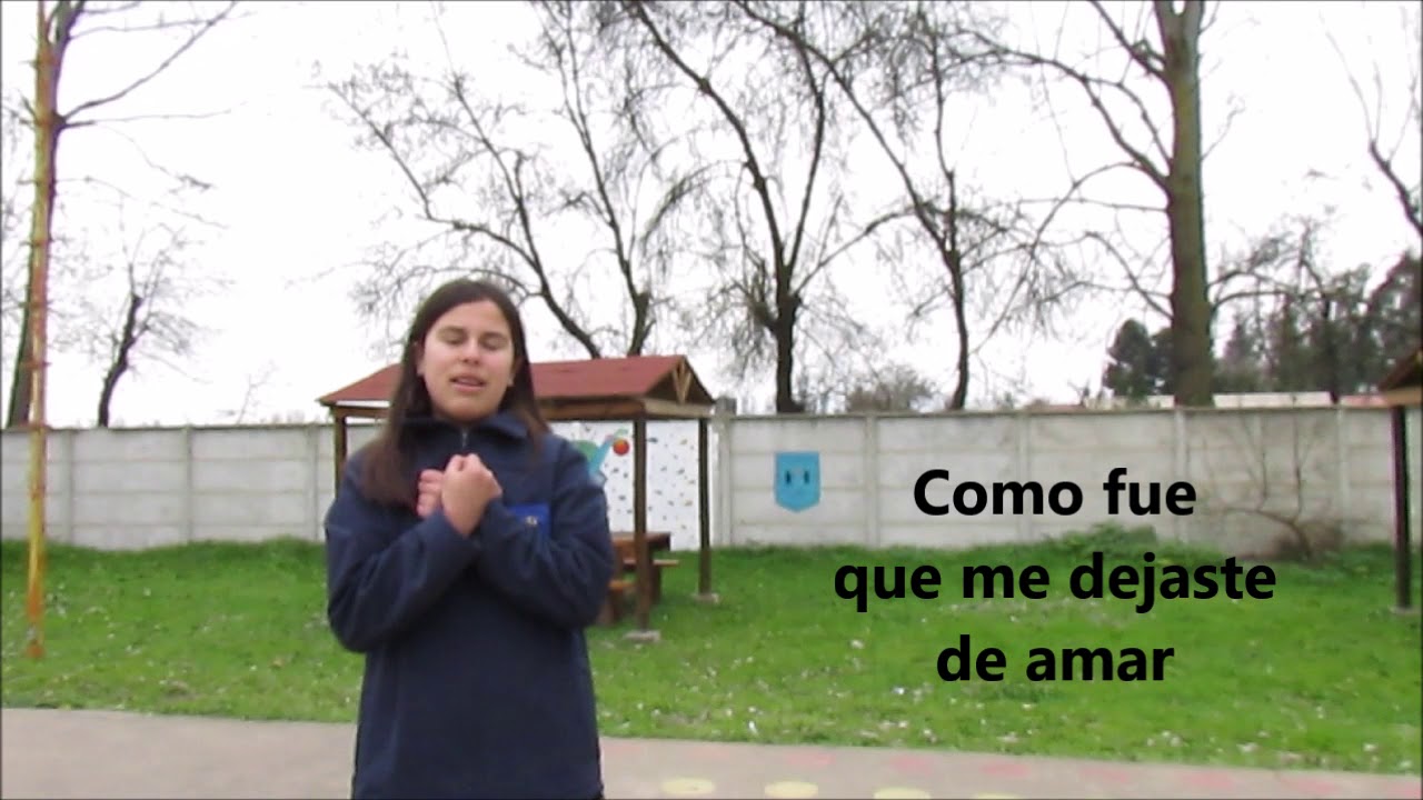 Tu falta de querer en Lengua de señas Chilena - Mon Laferte