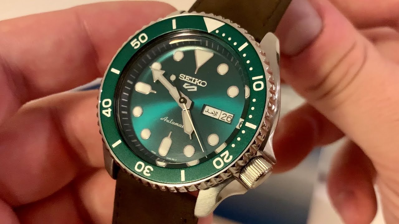 Seiko 5 Sports Green Dial [5KX] SRPD61K1 - Watch Review