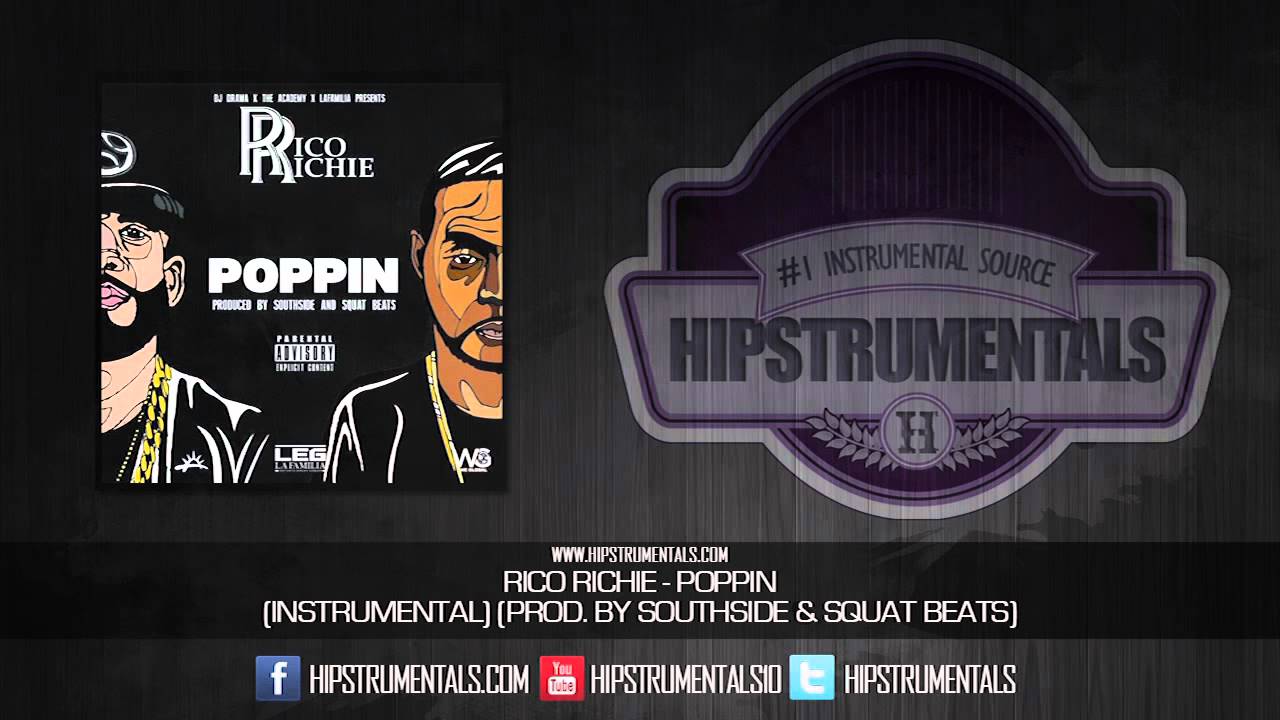 Rico Richie - Poppin [Instrumental] (Prod. By Squat Beats & Southside of 808 Mafia)