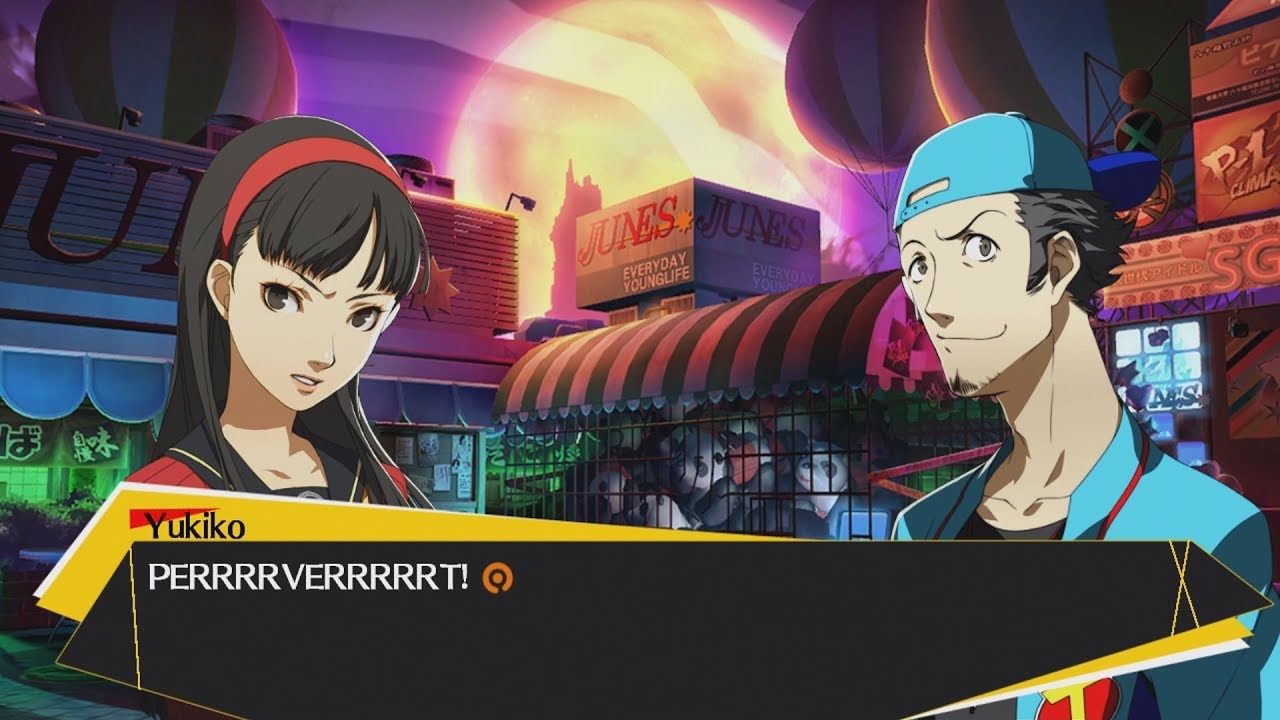 Persona 4: Arena Ultimax | Junpei-Style Stranger Danger Technique