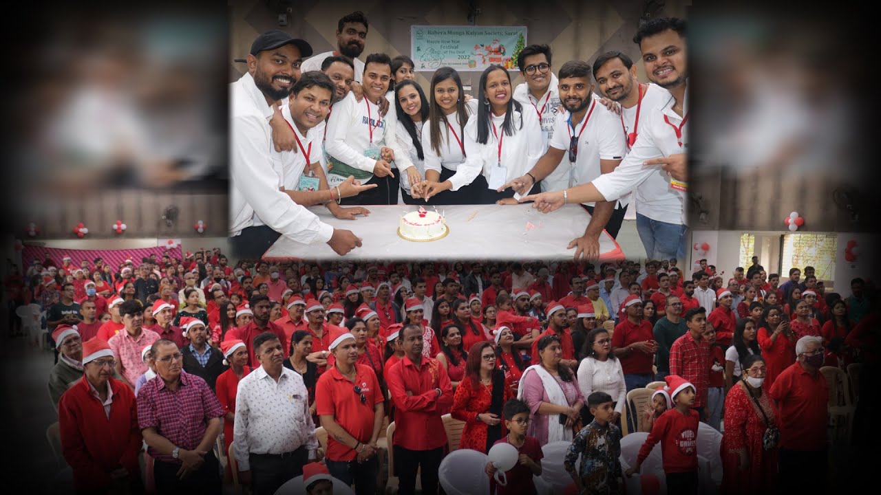 #96 Merry Christmas & Happy new year on 25th Dec 2022 at Surat | Deaf Media Film