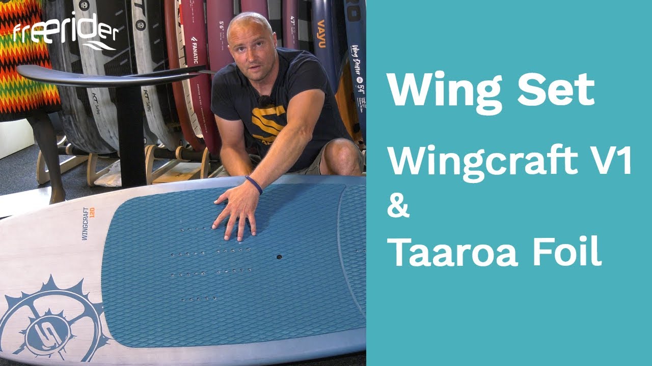 Wing Foil Board Einsteiger Set - Slingshot Wingcraft V1 und Taaroa Foil Review