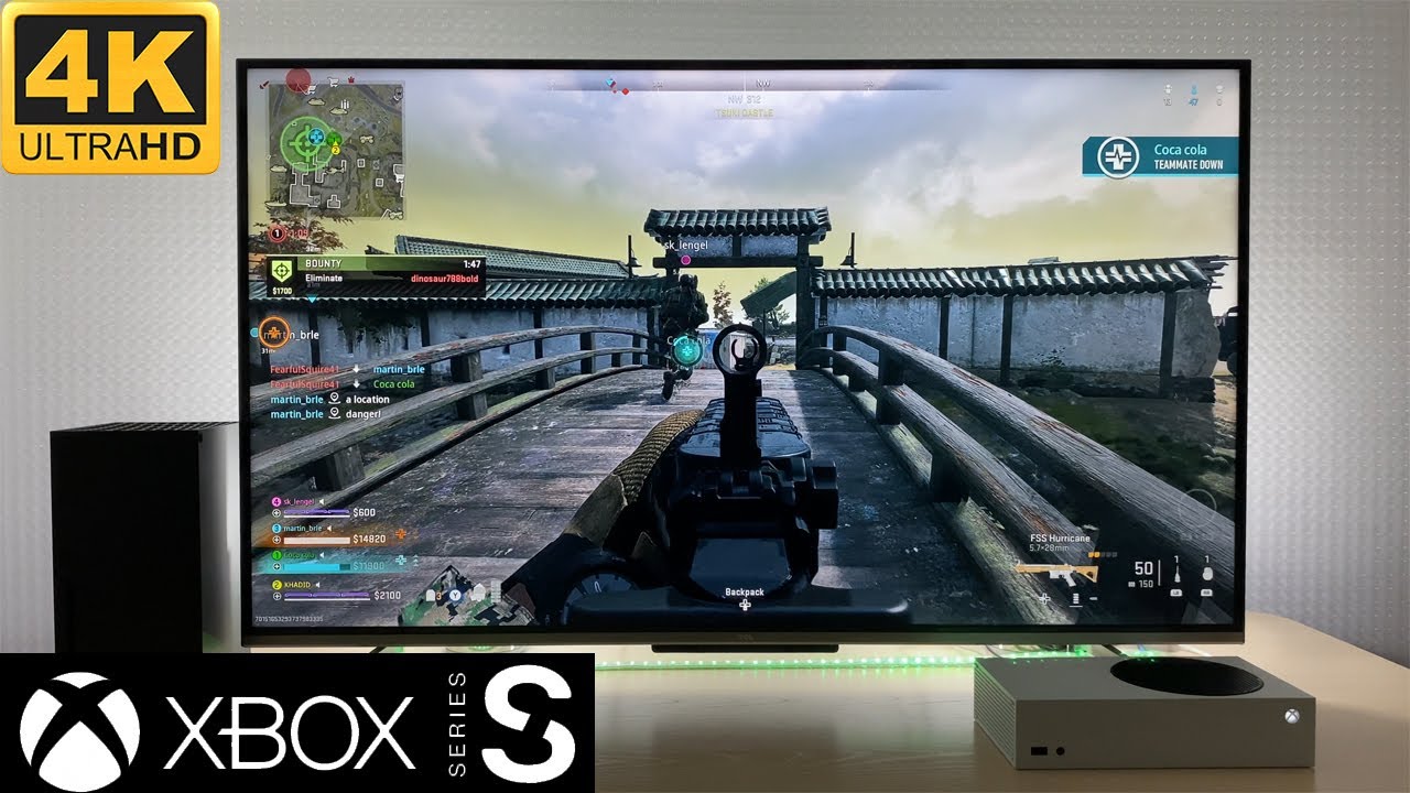 Warzone 2 Ashika Island Xbox Series S Gameplay 4K TV