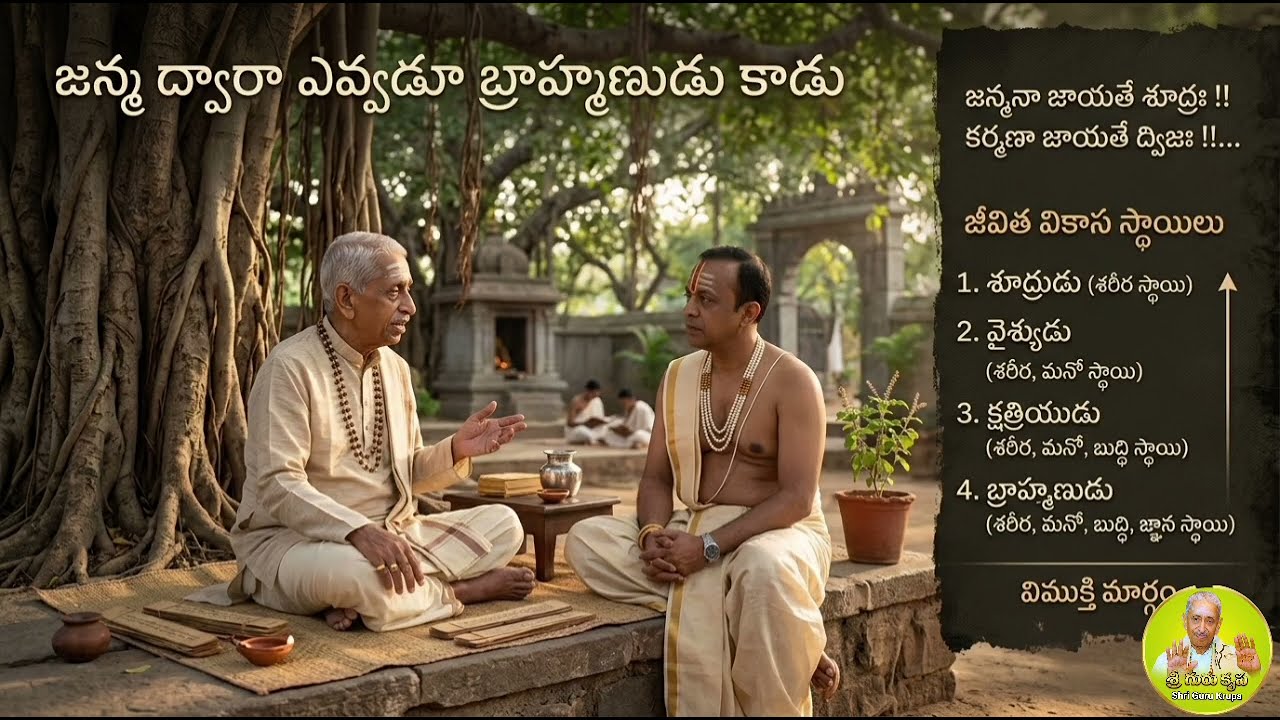 అసలైన బ్రాహ్మణుడు అంటే ఎవరు? | Who is a True Brahmin? | Guru Shishya Samvad