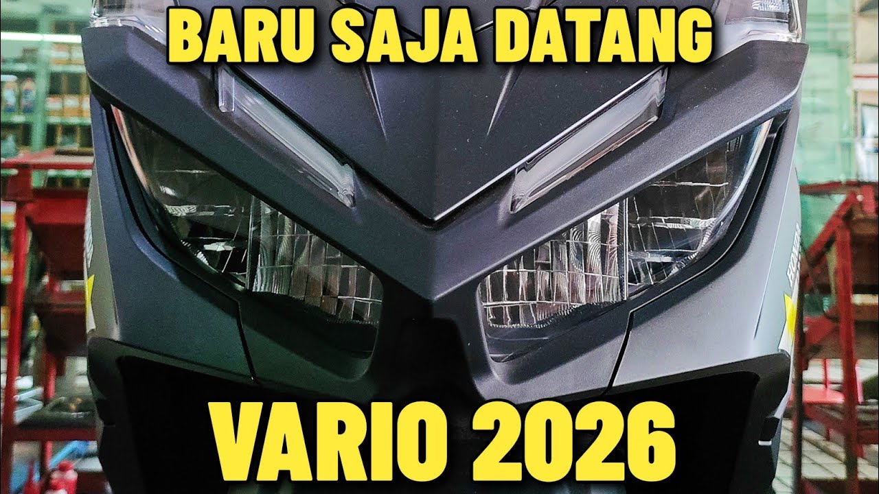 VARIO 125 TERBARU 2026 BERUBAH SEKEREN INI SEKARANG TAMPILANNYA VERSI SPORTY YANG KAMU TUNGGU
