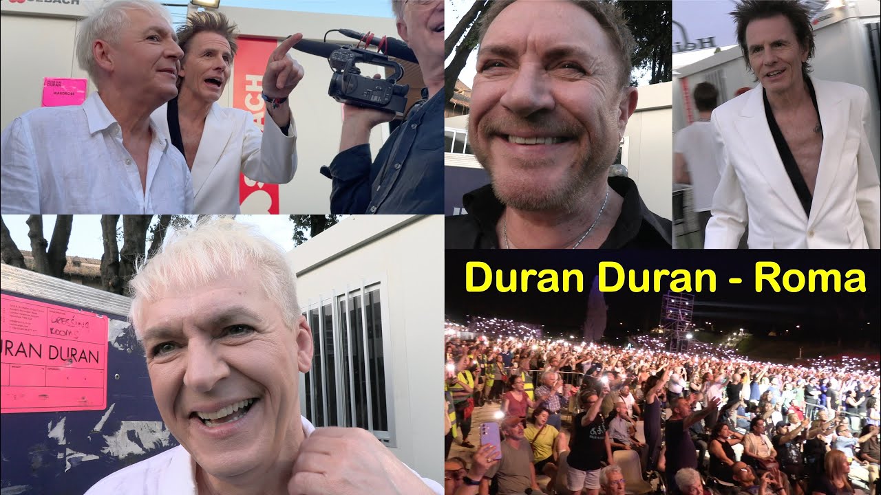 DURAN DURAN, Roma Circo Massimo: interviste, fans, “Save a prayer” & Jack Savoretti