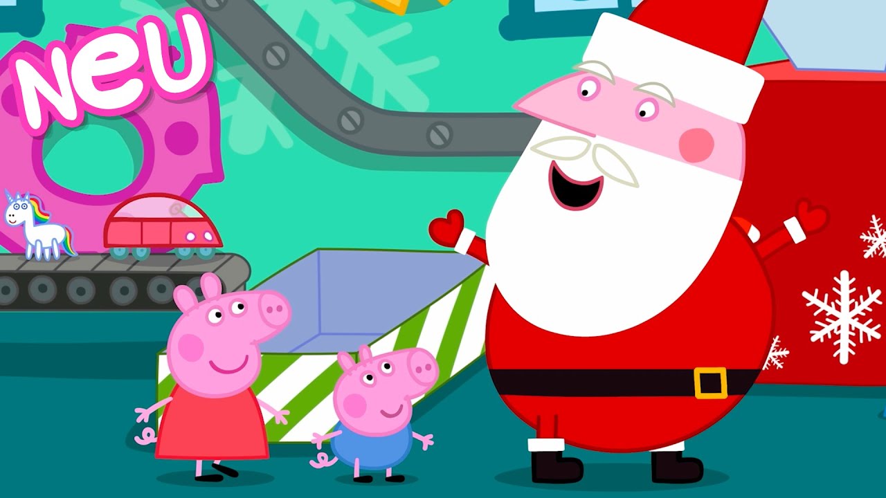 Peppa-Wutz-Geschichten | Die Werkstatt des Weihnachtsmanns | Videos für Kinder