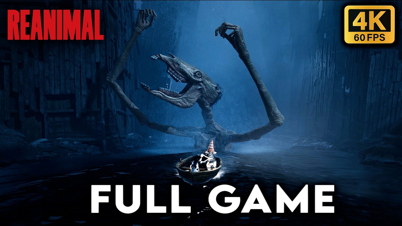 REANIMAL - Game by Little Nightmares I & II Devs | Full Game (No Commentary)