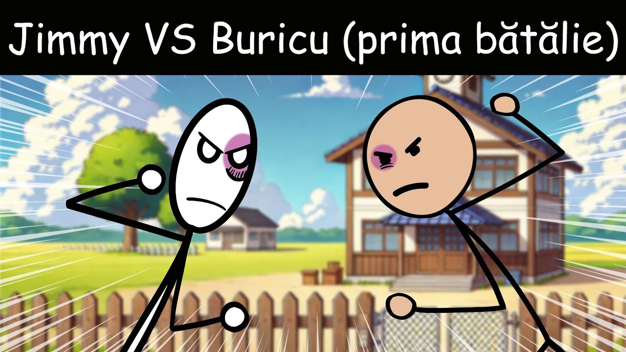 LA ȘCOALĂ: Jimmy VS Buricu - Prima Bătălie