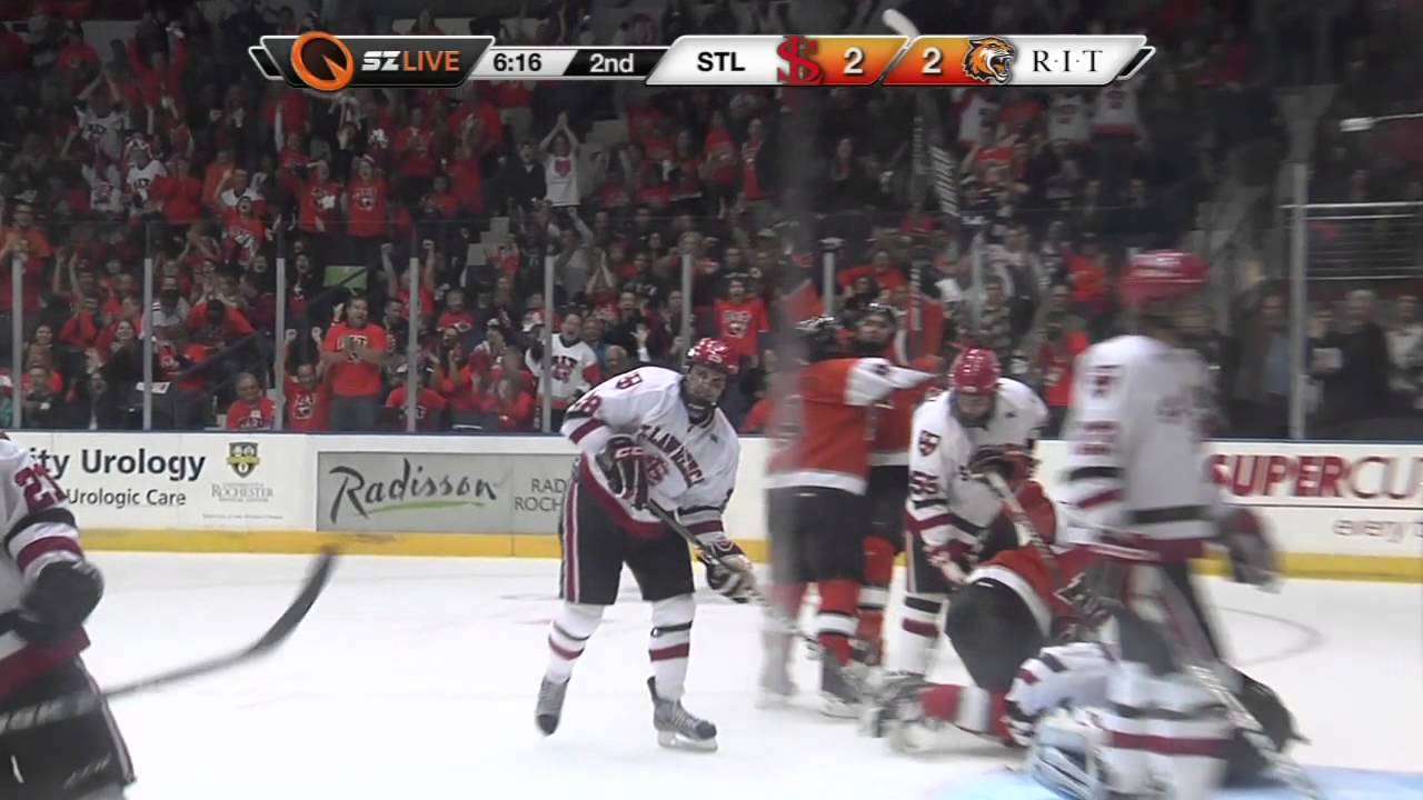 RIT SportsZone Hockey Central: St. Lawrence vs. RIT 10/15/11