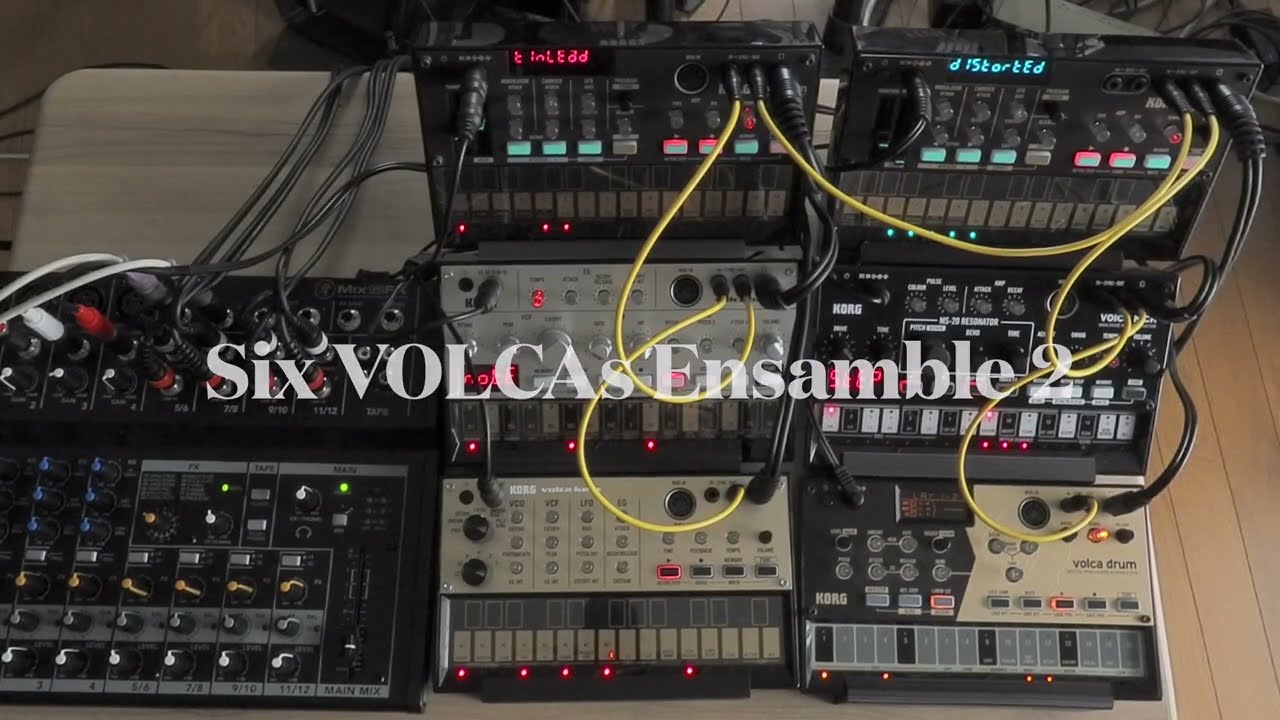 Six VOLCAs Ensamble 2