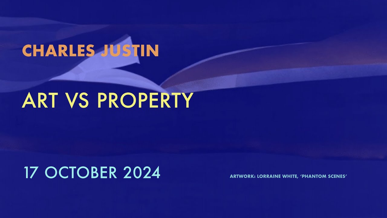 Charles Justin: Art Vs Property | JAHM SESSION