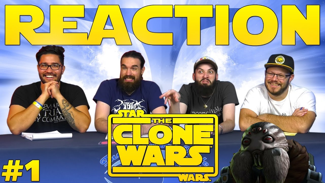Star Wars: The Clone Wars #1 REACTION!! 