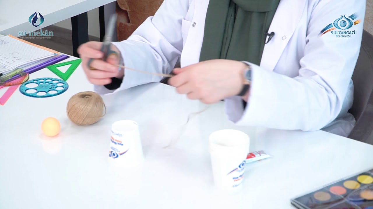 NEŞELİ ETKİNLİKLER - 4 / BARDAKLA TOP YAKALAMA OYUNU