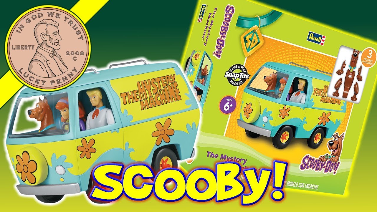 Scooby Doo The Mystery Machine Revell Snap Together Model Kit - Scooby Dooby Doo!
